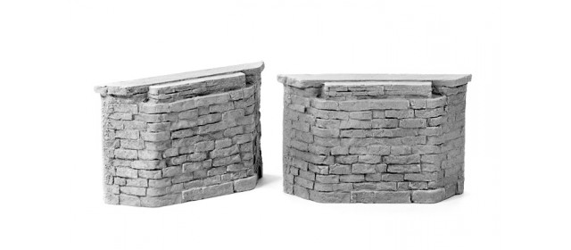 Cut Stone Bridge Abutments