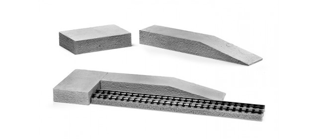 Brick Ramp & Platform Set